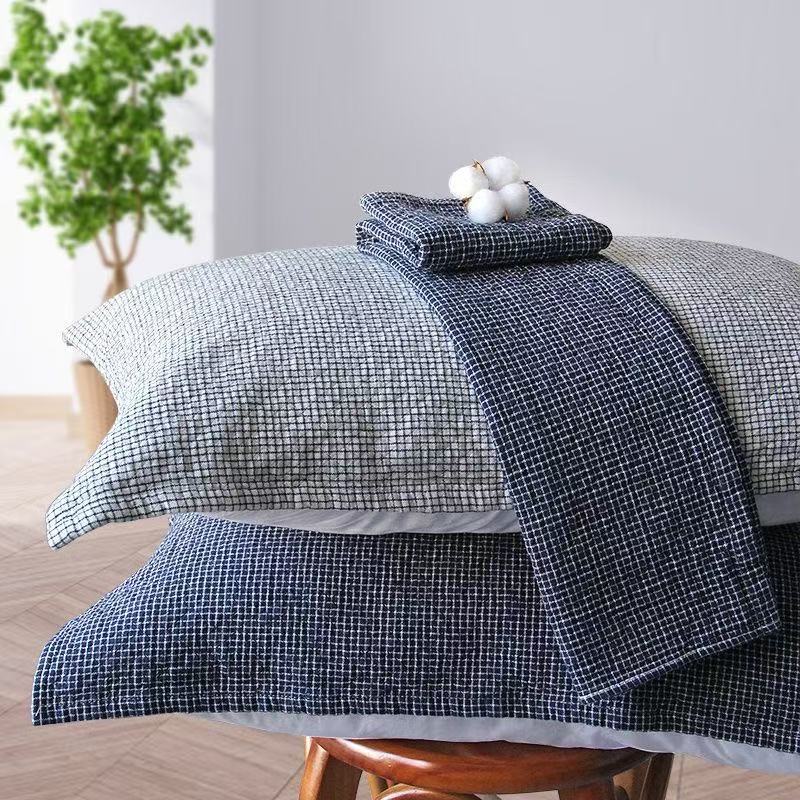 Покрывало для подушки из чистого хлопка, пара для домашнего использования, стойкое к пятнам, японское, для взрослых, против осыпания, маслостойкое