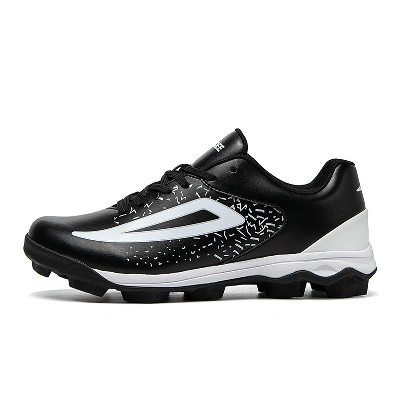Durable Baseball Sneakers Shock Absorption Midsole Non-Slip Long-Term Use Training Shoes Anti-Wear Design Bulk Order
