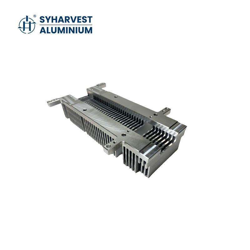 Customized Aluminum Alloy Electronic Heat Sink Industrial Aluminum Profile Machinery Equipment Radiator Cnc Processing Factory Direct Sales