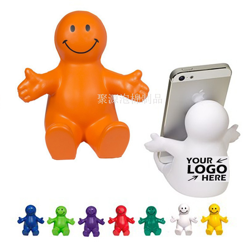 Pu Foam Mobile Phone Base High Elastic Artificial Doll Model Polyurethane Foam Toy Small Mobile Phone Holder Wholesale