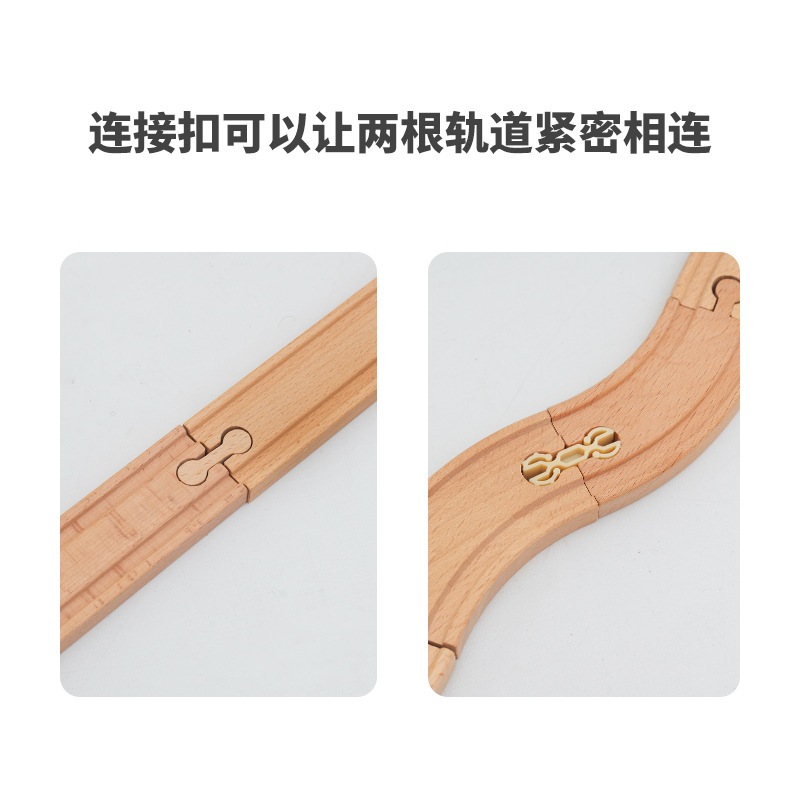 Wooden Thomas Train Bulk Track Accessories Road Sign Little Man Tree Snap Track Scene Educational Toys