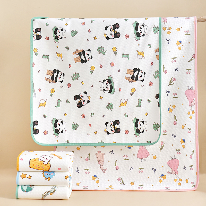 Подкладка для подгузников, большой водонепроницаемый матрас для детей, дышащая хлопковая менструальная подкладка, простыни для пожилых