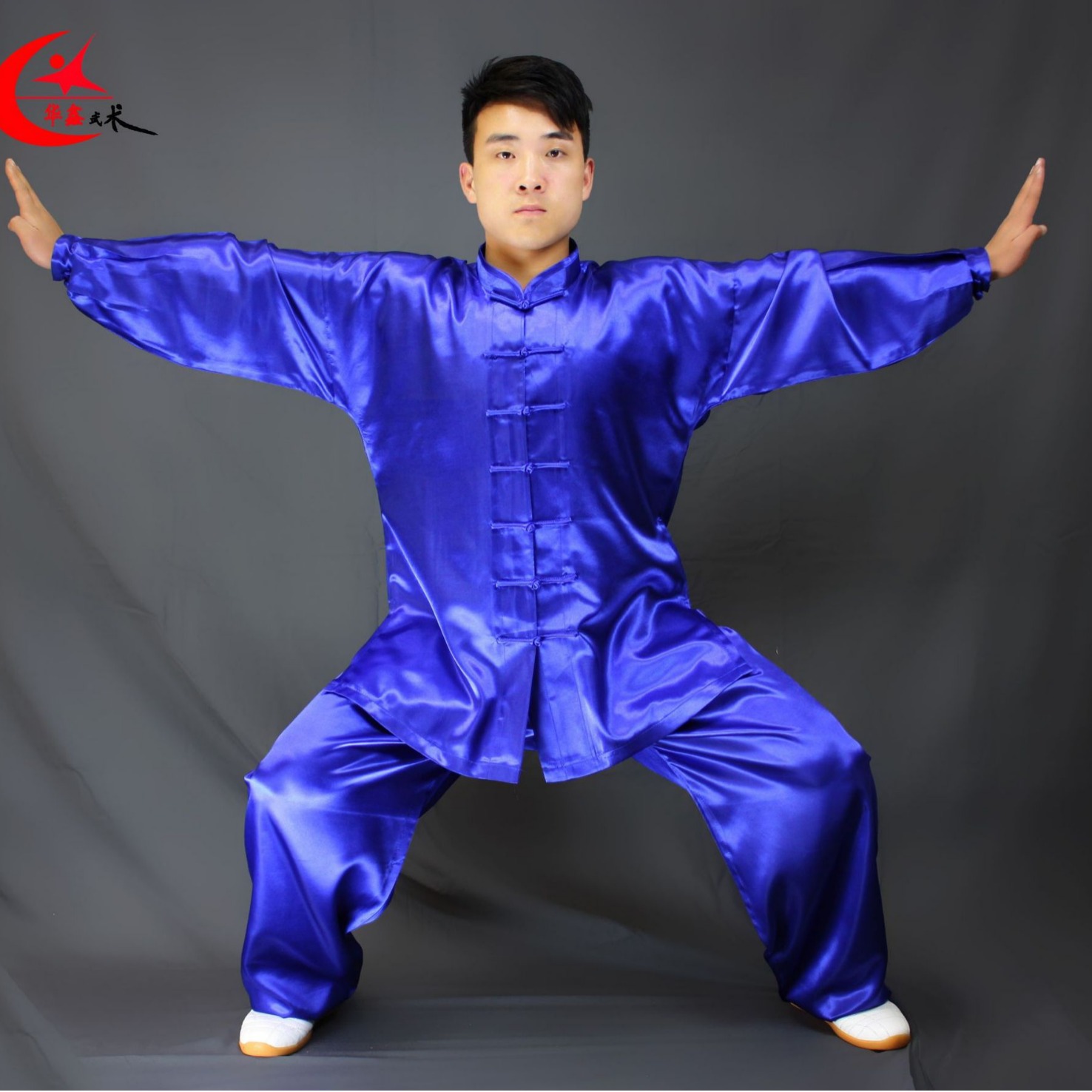 2024 Yucheng Taiji Suit Training Suit Spring and Summer Morning Exercise Suit Performance Suit Wushu Suit Wholesale Men's and Women's suit