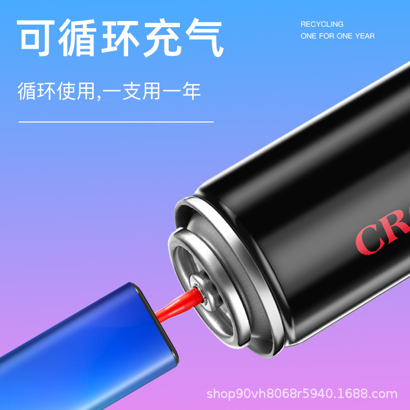 Manufacturer Wholesale Thickened Explosion-Proof Windproof Lighter Household Inflatable Disposable Lighter Wholesale Supermarket Customization