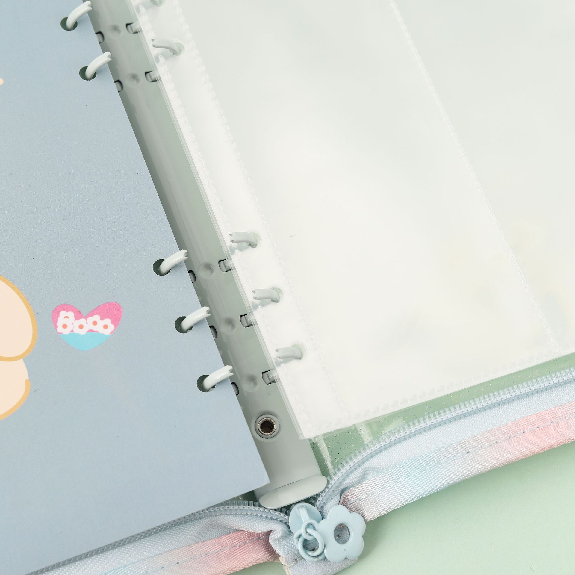 4 High-pass 6 hole loose-leaf album bag A5 loose-leaf photo album replacement core 3 inch 5 inch star small card storage bag this set