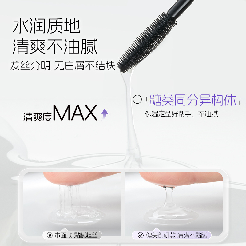 Hair Styling Wax Stick for Fixing Broken Hair, Natural Styling Comb Stick for Frizzy Hair