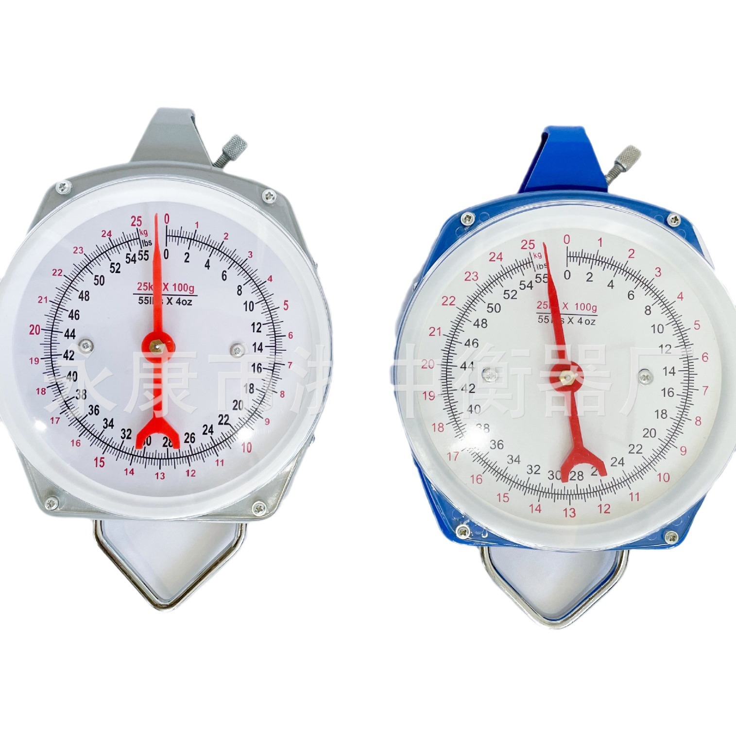 [Manufacturer Supplies] Highly Sensitive Pointer Mechanical Crane Scales in Various Specifications, Direct-View Crane Scales, Iron Portable Hanging Scales