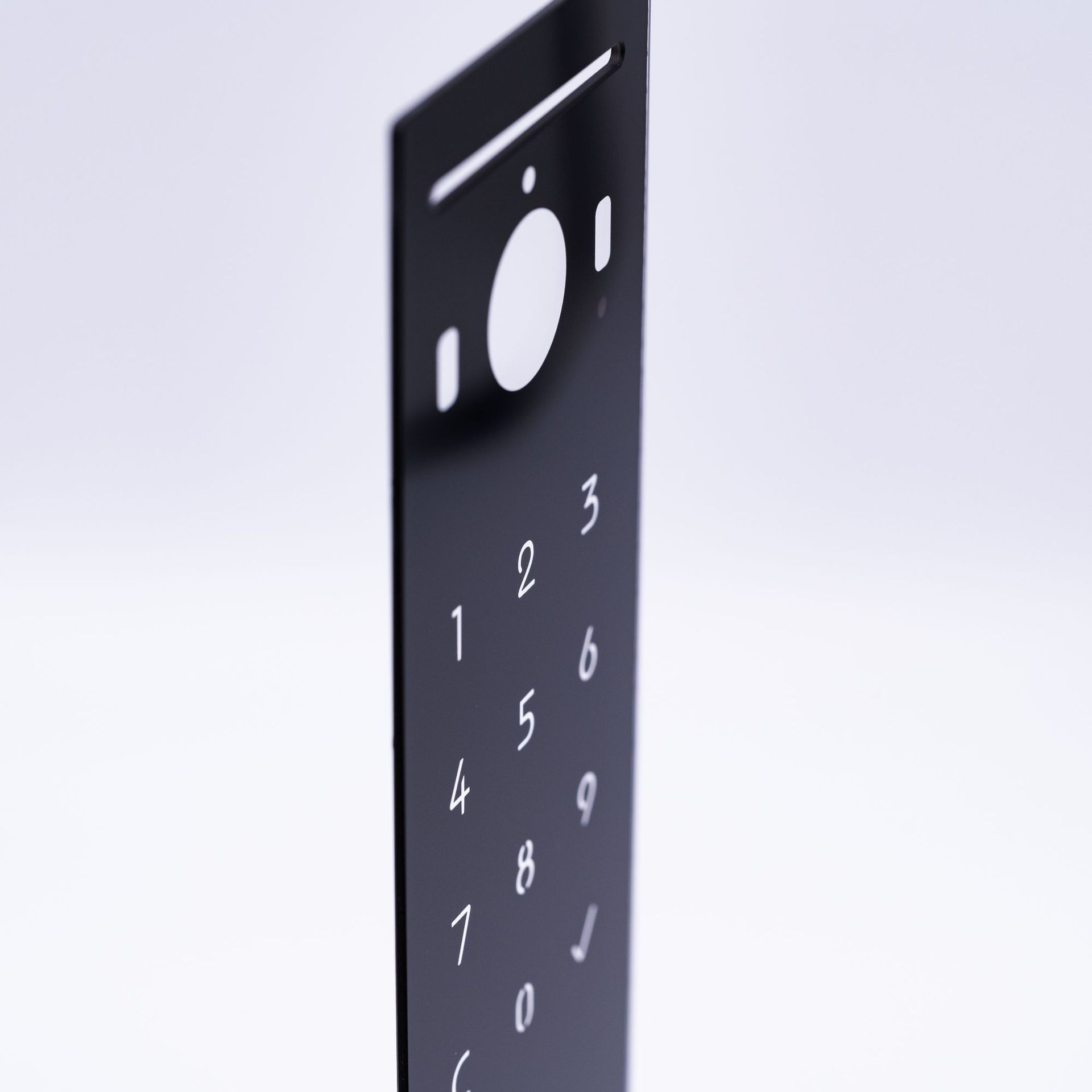 3.5inch Outdoor Touch Screen Tempered Glass Cover Industrial Access Control Equipment Smart Furniture Durable Weather Resistant