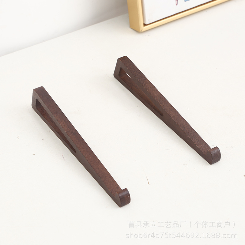 Laptop Bamboo Stand Desktop Heightening Cooling Rack Portable Tablet Mini Bracket Reading Artifact