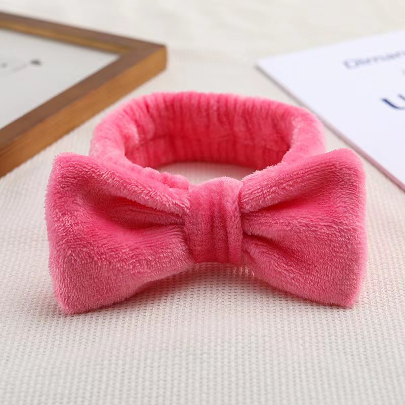 Coral Fleece Hair Band Women's Makeup Face Wash Special High-end Sense Hair Band Headwear