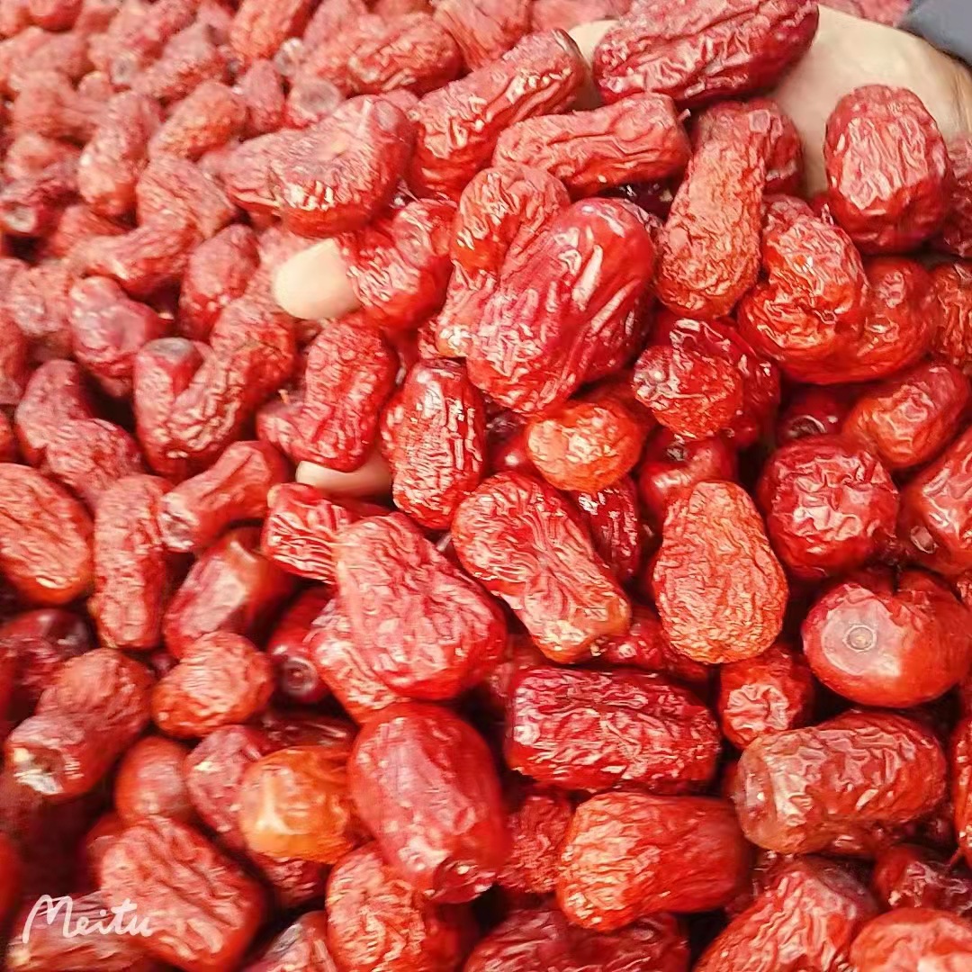Xinjiang Hotan Jujubes, Bulk Red Jujubes, Street Stalls, Sales, Soups, Tea, Snacks, Full Catty
