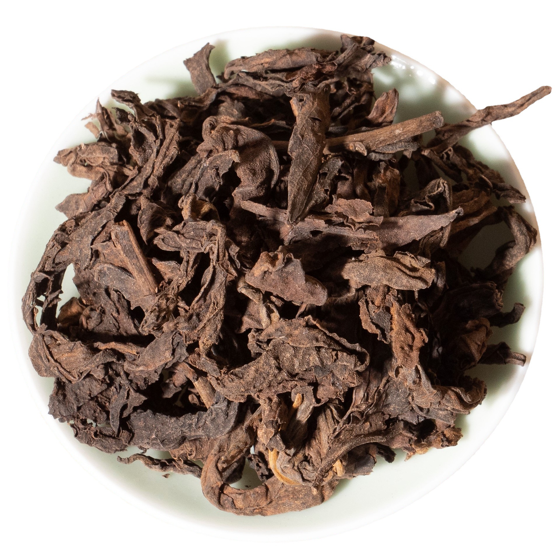 Yunnan Lincang Yongde Pu'er loose tea cooked Pu'er tea cooked Pujin Bud court level 3 grade 5 tea stem small bubble Pu'er tea