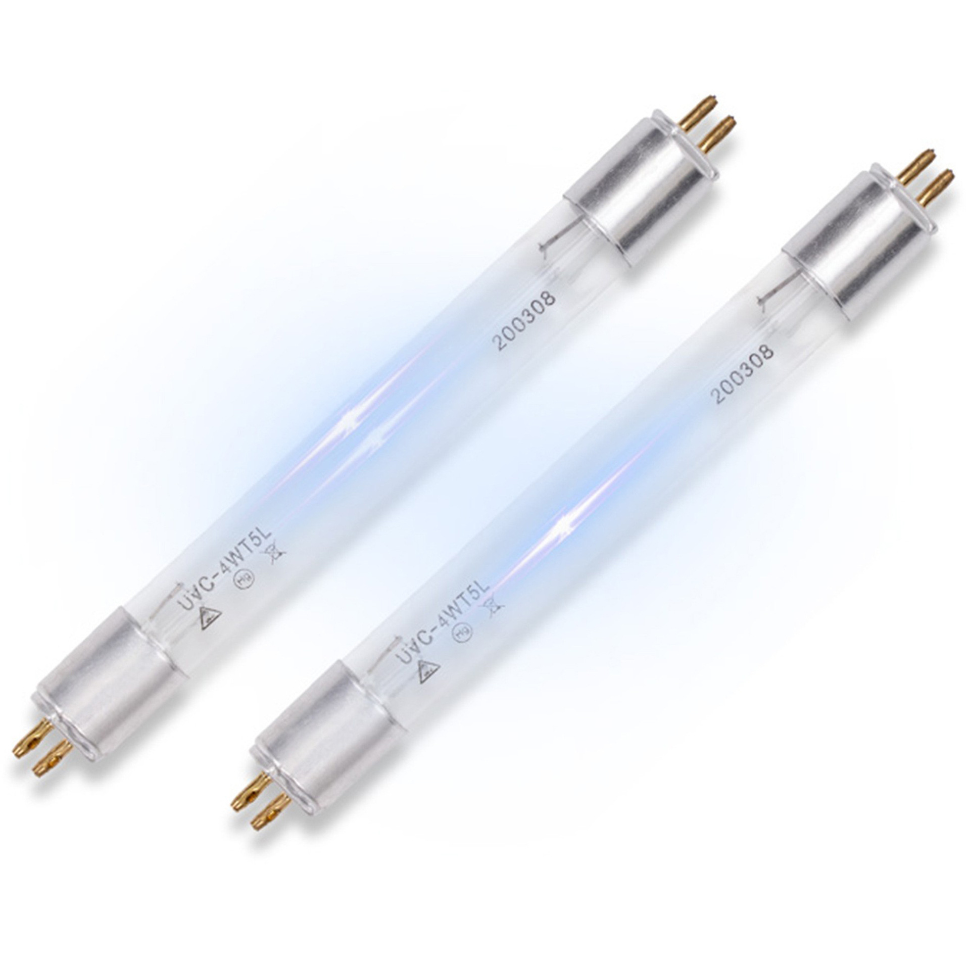 Ultraviolet Disinfection Lamp Quartz Ultraviolet Sterilization Lamp Double-Ended Two-Needle Straight Tube Ultraviolet Ozone Sterilization and Disinfection Lamp