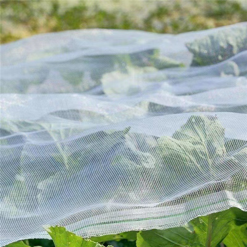 In stock wholesale thickened 60 mesh insect net available 5 years pure material net cover agricultural greenhouse available net cover