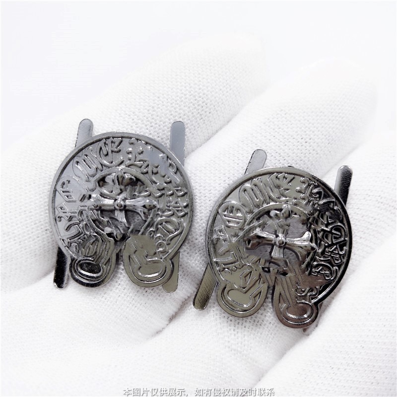 Shoe Buckle Development European and American Retro Style Shoe Buckle Martin Boots/Work Boots Decorative Buckle Personalized Footwear Hardware