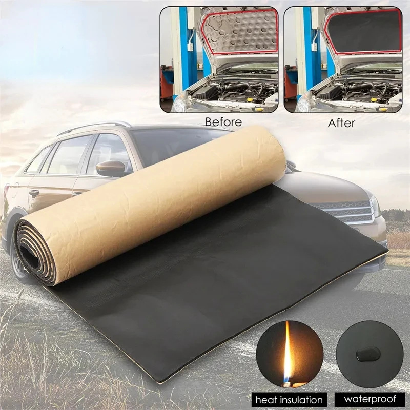 Car Soundproofing and Heat Insulation Cotton, Sound-Absorbing Mat, Car Engine Hood Soundproofing and Heat Insulation Cotton, Popular Export Product for Cross-Border Trade