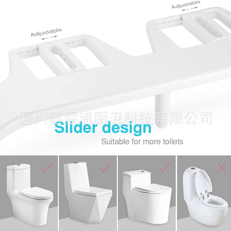 Bidet Cross-Border Bidet, Simple Butt Washing and Flushing Bidet, Toilet Cover, Unplugged Smart Horse