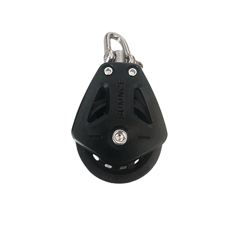 Двойной нейлоновый блок для каяка, каноэ, парусного спорта, аксессуары для пилатеса