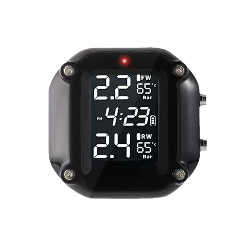 M5 Motorcycle Tire Pressure Monitor Electric Vehicle Motorcycle Wireless High Precision Tire Pressure Monitoring System