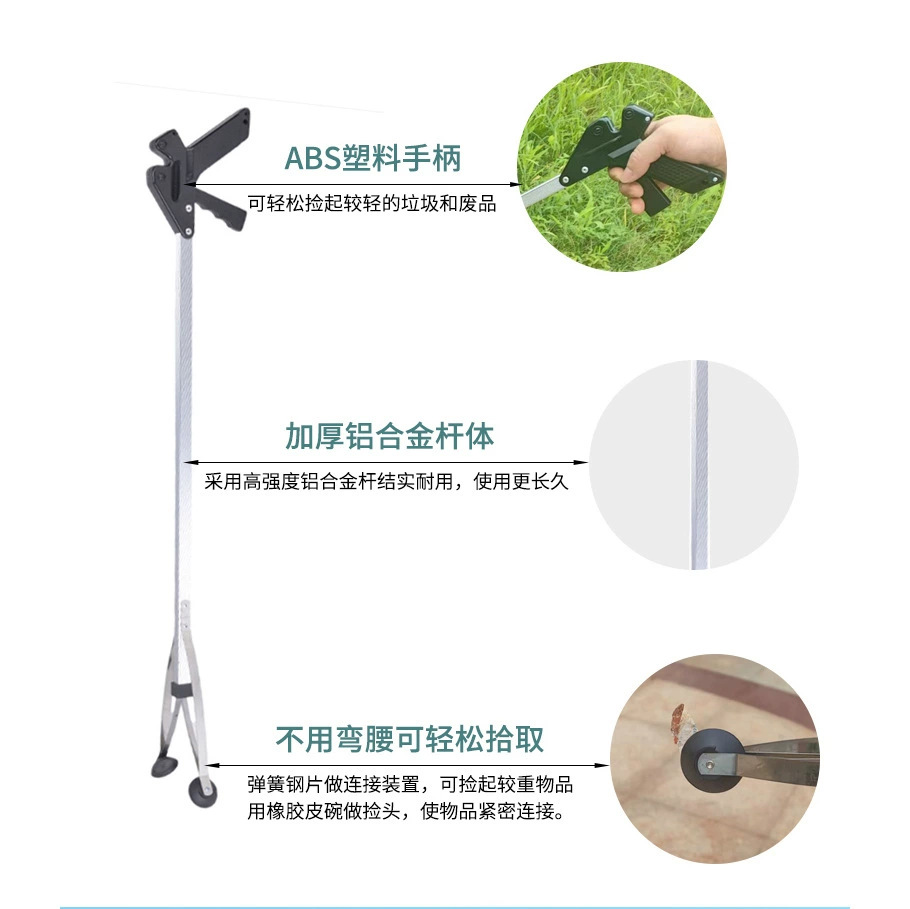 Egg-Picking Clip Tool, Garbage-Picking Clip, Garbage-Picking Tool, Garbage-Picking Tool, Sanitation-Specific Tool