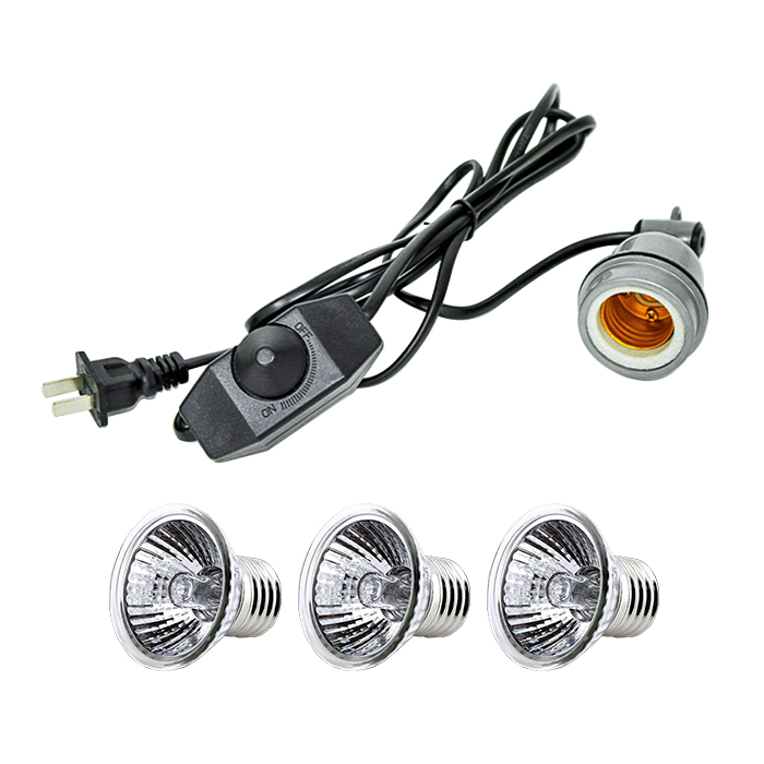 Lighting heating lamp heating insulation lamp turtle sun back lamp pet uva heating uvb bulb calcium solar lamp