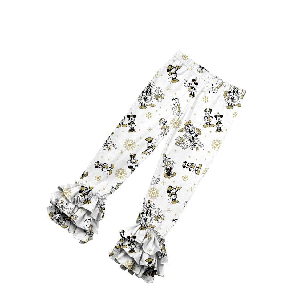 High-Quality Foreign Trade Children's Clothing Printed Children's Cute Creative Custom Autumn Trousers