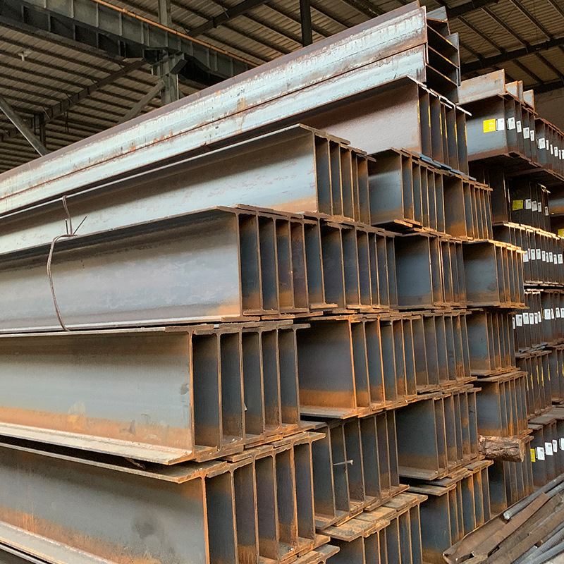 Foshan Xinwei H-Shaped Steel Welded Steel Structure Hot-Rolled I-Shaped Steel Construction Structure Beam H-Shaped Steel in Stock