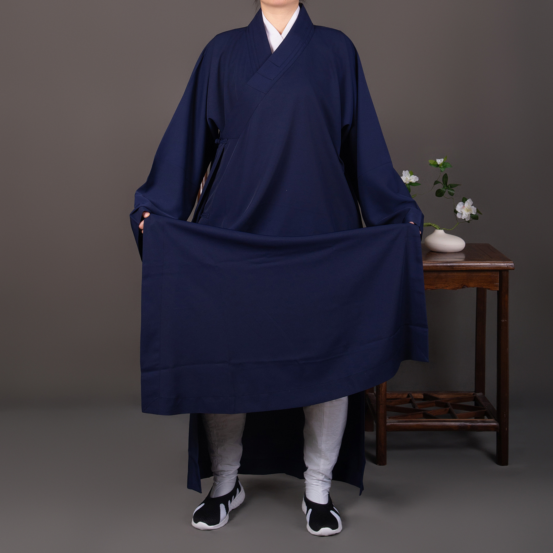 Spring and Autumn Dao Robe Filament Long Jacket Dao Suit Jushi Dao Robe Men's and Women's Dao Robe Suit Factory