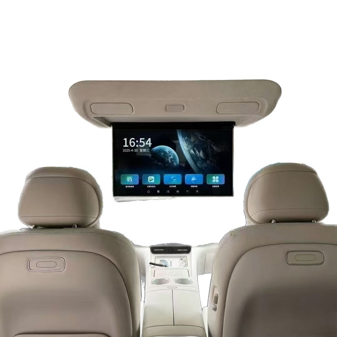 Ceiling-Mounted Tv for M8, Trendy Brand Elf M8 Rear Entertainment Screen Modification and Upgrade