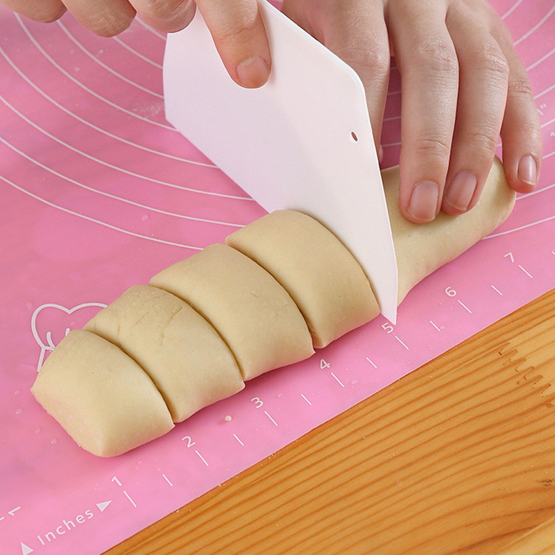 Household easy storage silicone kneading mat thickened dough rolling mat food grade non-stick dough cutting board large baking mat