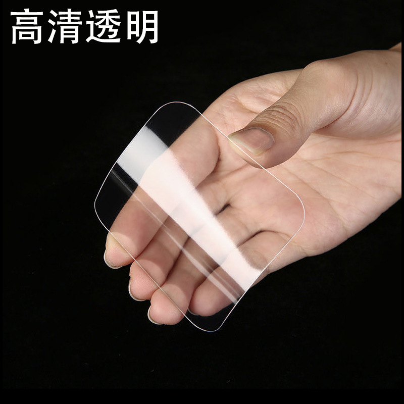 in stock Square Non-marking Film Acrylic Transparent Double-sided Adhesive Sticker High Viscosity Punch-free Wall Fixing Adhesive