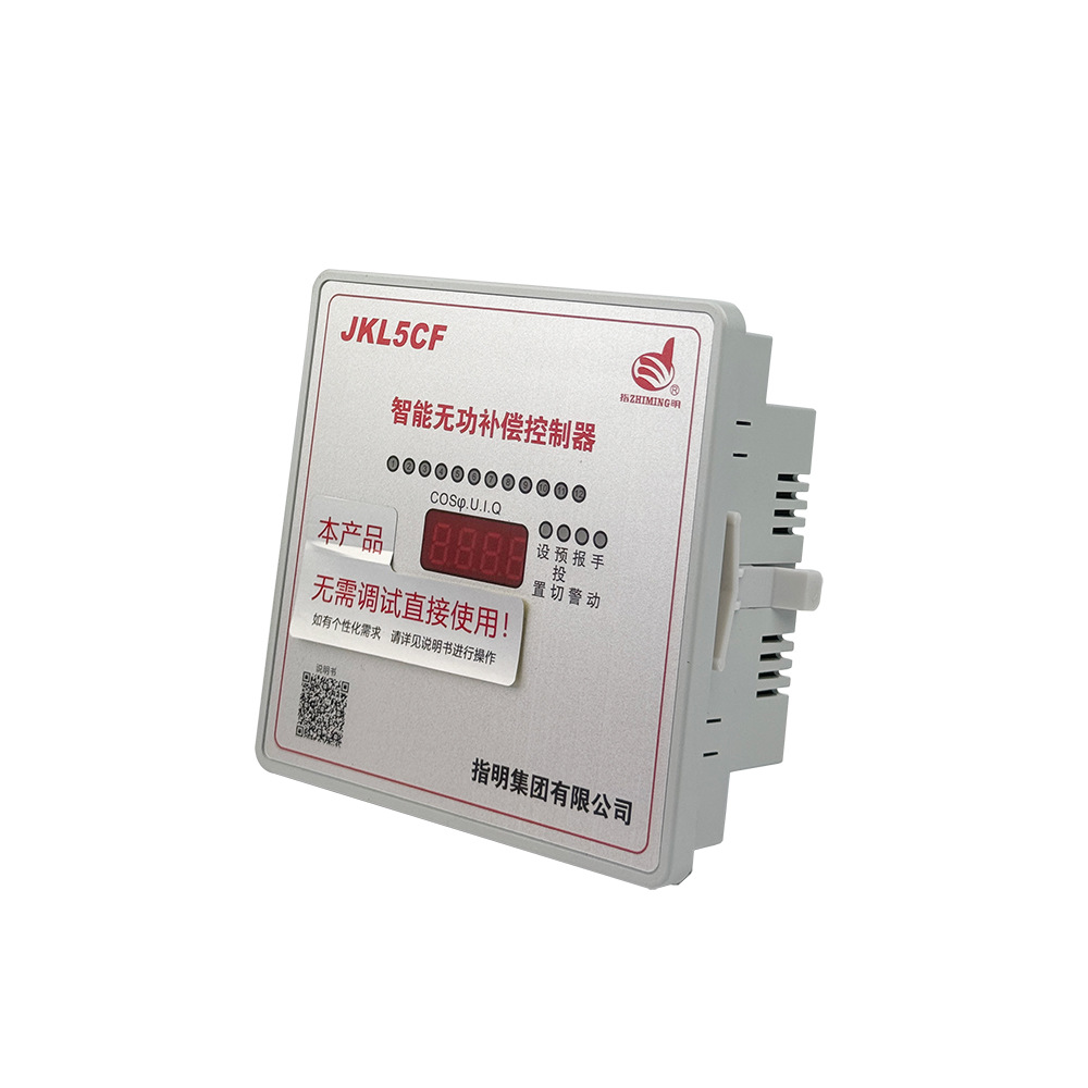 Zhiming Group Intelligent Reactive Power Compensation Controller Jkl5Cf-6/8/10/12 for Photovoltaic Grid Connection