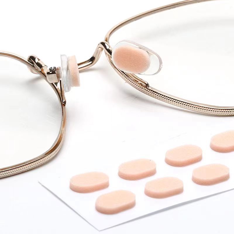 Nose Non-Slip Heightening Sponge Glasses Nose Pads Self-Adhesive Anti-Indentation Non-Removing Makeup Glasses Eva Comfortable Sponge Nose Pads