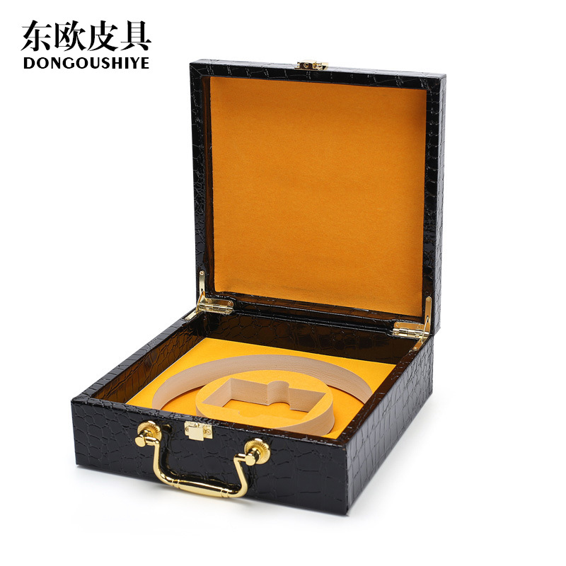 Деревянная коробка для пояса, подарок для клиентов, символическая коробка для пояса, изысканная сумка