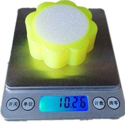 Sponge tank pool wet hand equipment office stationery counting money dip tank plum blossom type water tank financial supplies