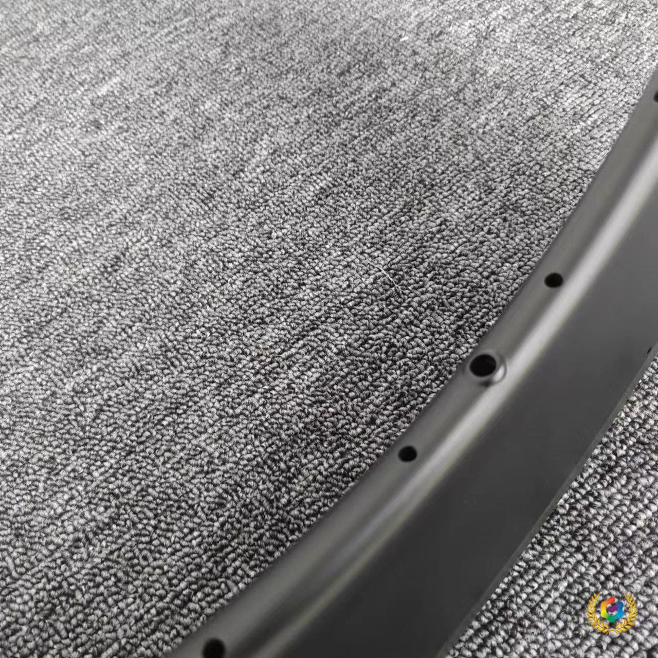 ➲ Carbon Fiber Road Bike Rims 700C Fixed Gear Rims 30/50/80mm Large Rims Disc Brake