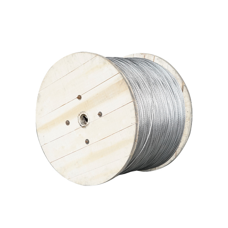 Hot-Dip Galvanized Steel Wire Rope Gj-70 Stainless Steel Cable for Bridges, Power Communications, Multi-Strand Grounding, High Tensile Strength