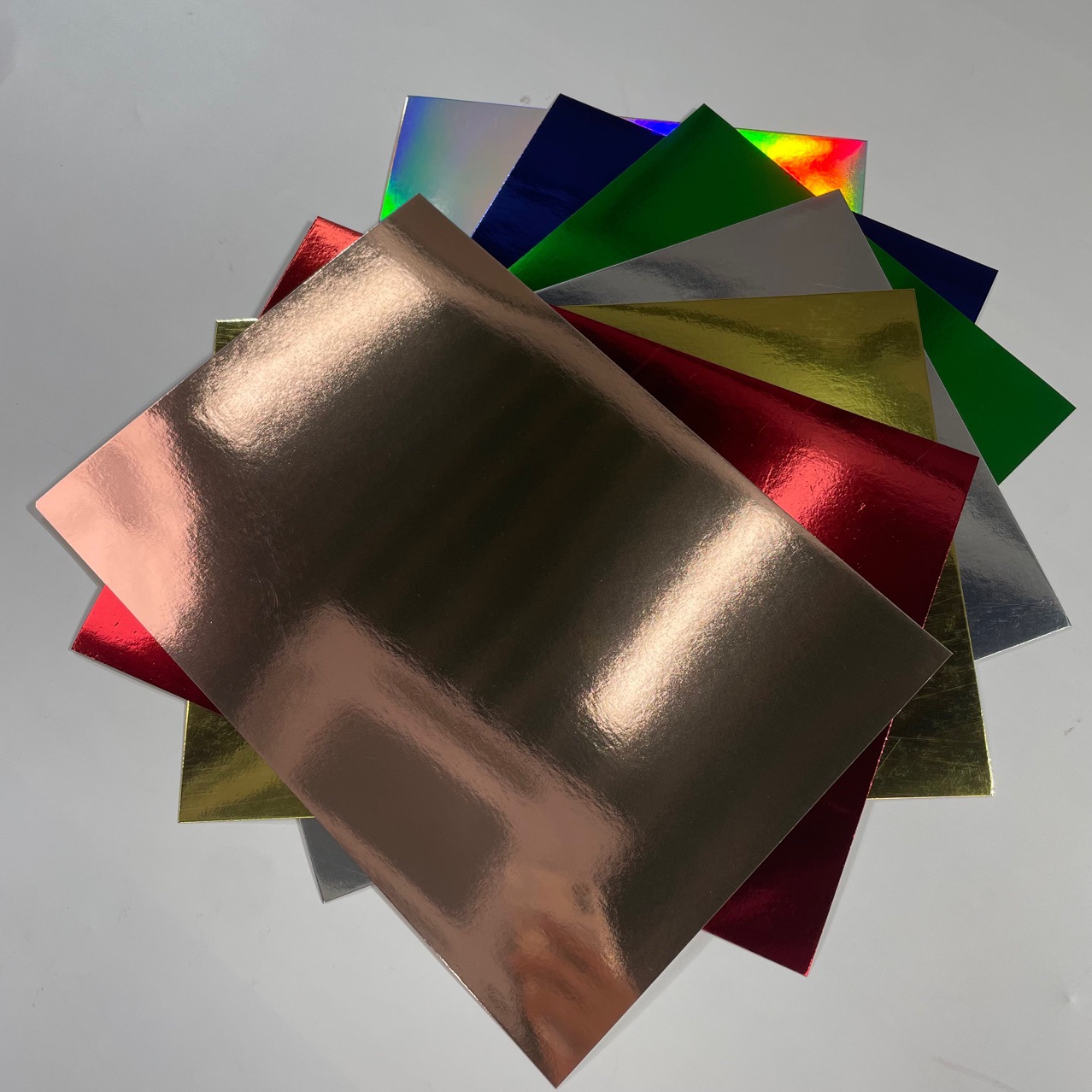 250g A4 color metal laser hand origami printing paper copy paper children's kindergarten hand DIY paper