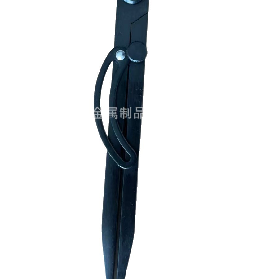 Industrial Scribing Gauge 200 Large Compass 8inch Leather Spacing Gauge High Quality Carbon Steel Black 150mm Winged Scribing Gauge