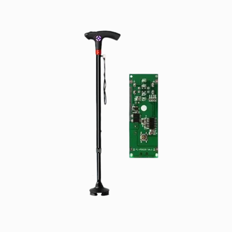 Multifunctional Intelligent Crutches to Assist Walking, Gps Positioning, One-Touch Dialing, Pcba Solution Design, Circuit Board Development