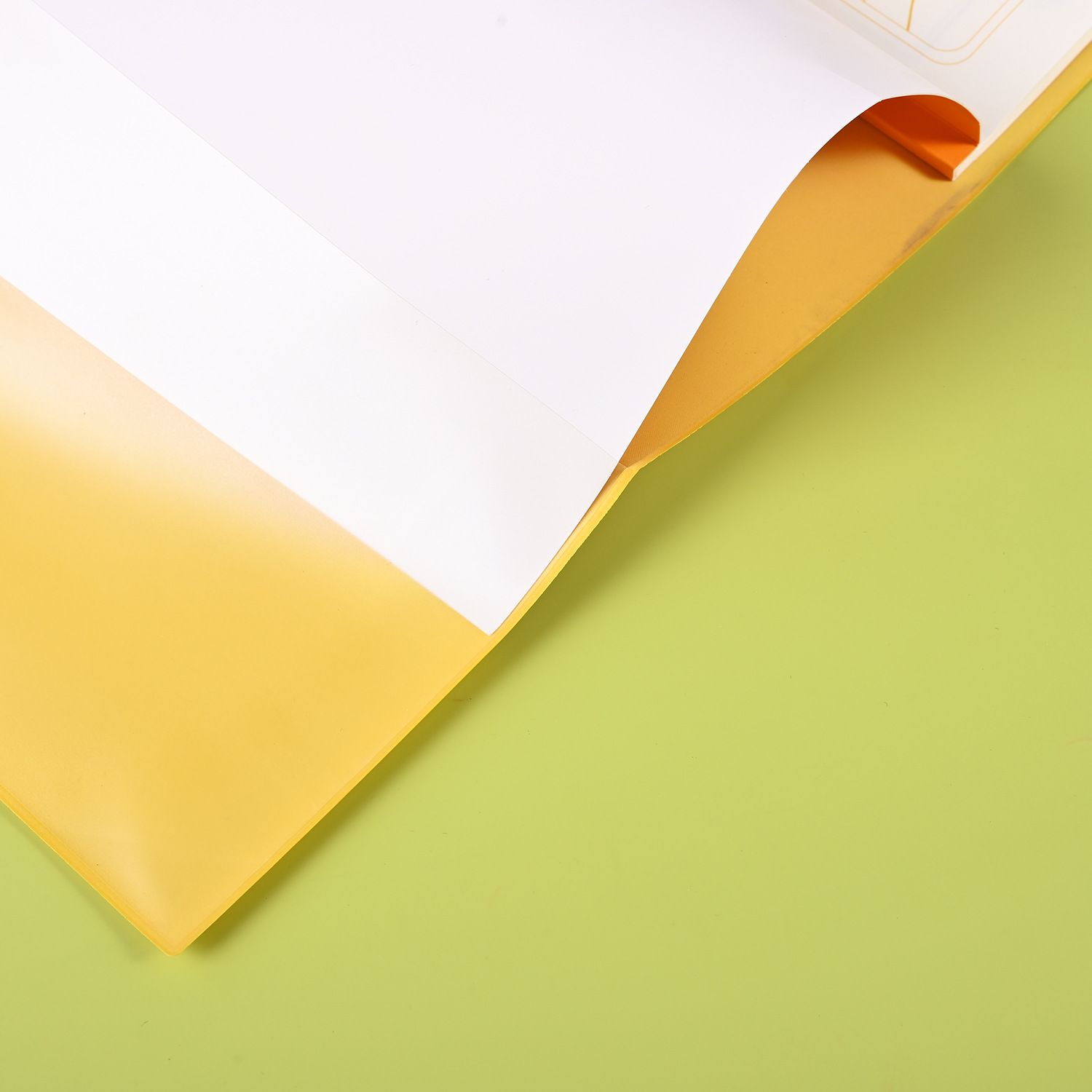 Pvc Bag Book Cover Book Cover Book Cover Protective Cover Bag Book Film Transparent Thickeneded A4A5 Sample Design Book Cover for Stationery