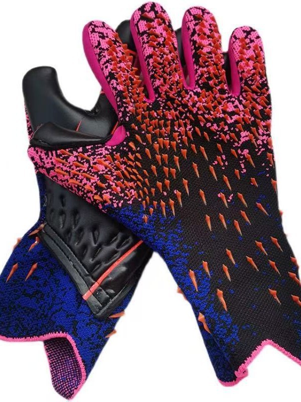 Football Goalkeeper Gloves for Children and Adults, Special Thickened Wear-Resistant Breathable Latex Football Gloves for Cross-Border Games