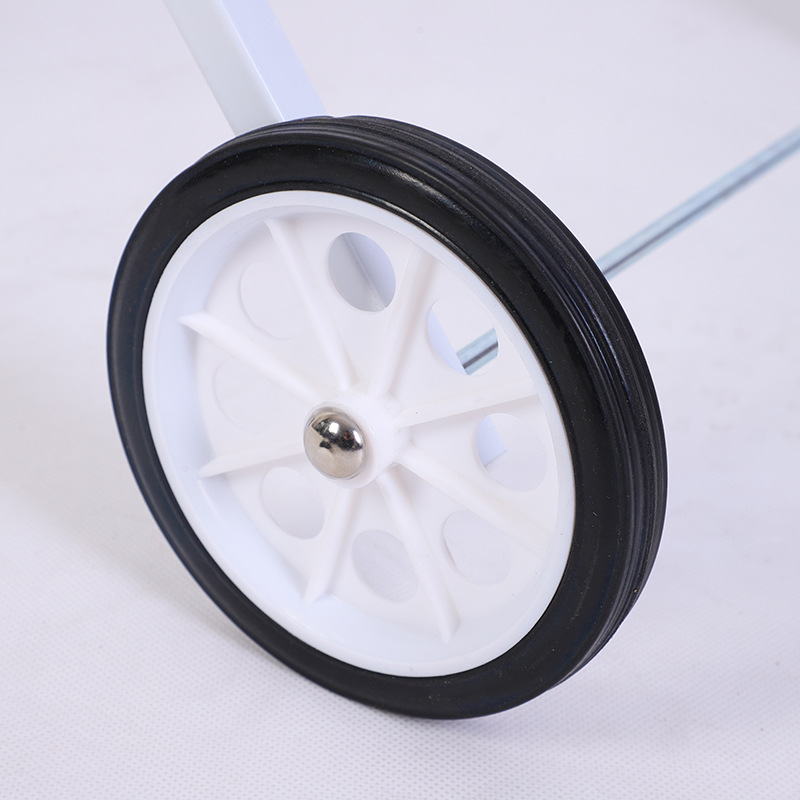 Courtyard drying rack floor folding can push outdoor indoor telescopic mobile foldable drying rack laundry cart