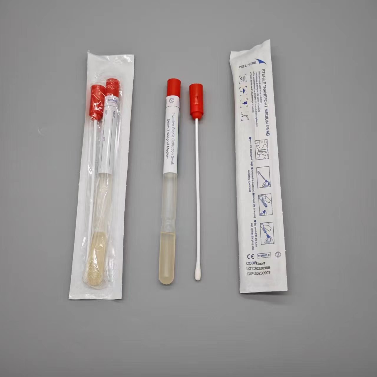 Stuart Transports Culture Medium Activated Carbon Solid Liquid Anaerobic Microbial Bacteria Transfer Medium Swab