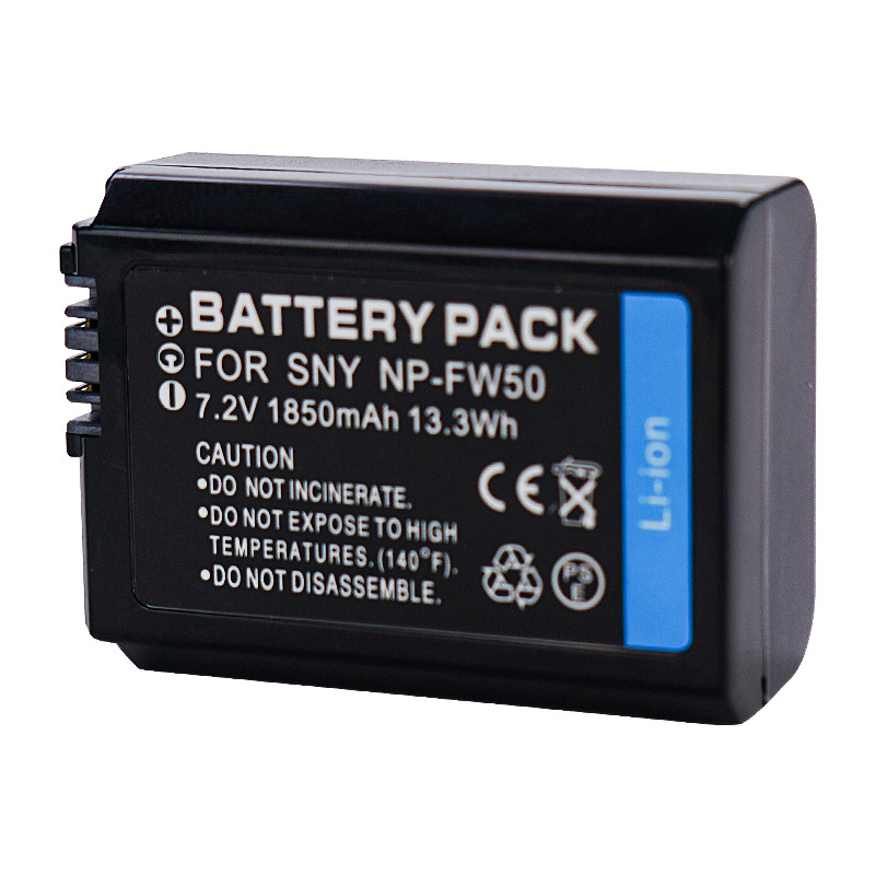 NP-FW50 camera battery for Sony a6400 a6000 zve10 a6300 a 7 m2 r2 a6100