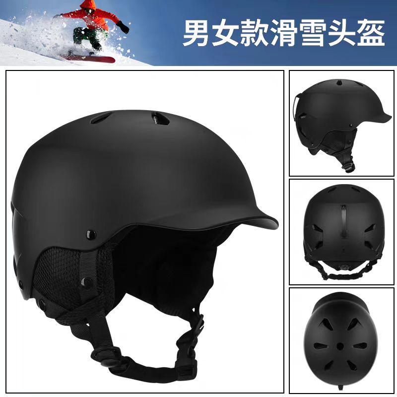 Spot Wholesale Professional Ski Helmets Single Version Double Board Adult Ski Protective Gear Winter Sports Ski Equipment