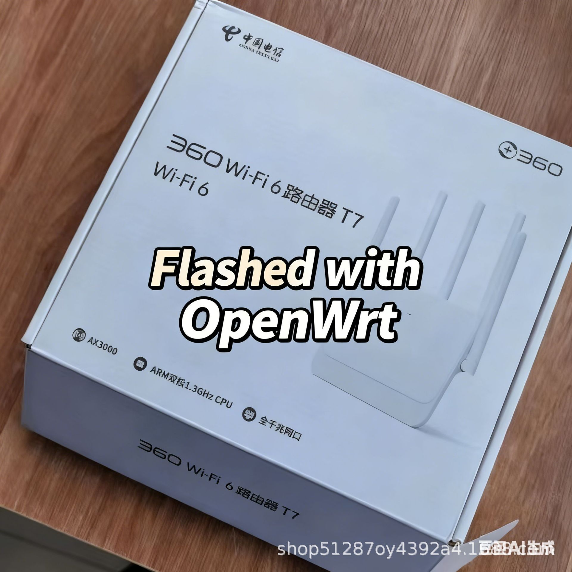 360 T7 Router with Openwrt (Op) Firmware Pre-Installed