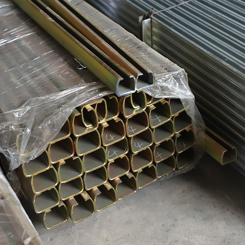 Factory delivery tool slide galvanized mobile cable hanging device open square steel slide can be customized