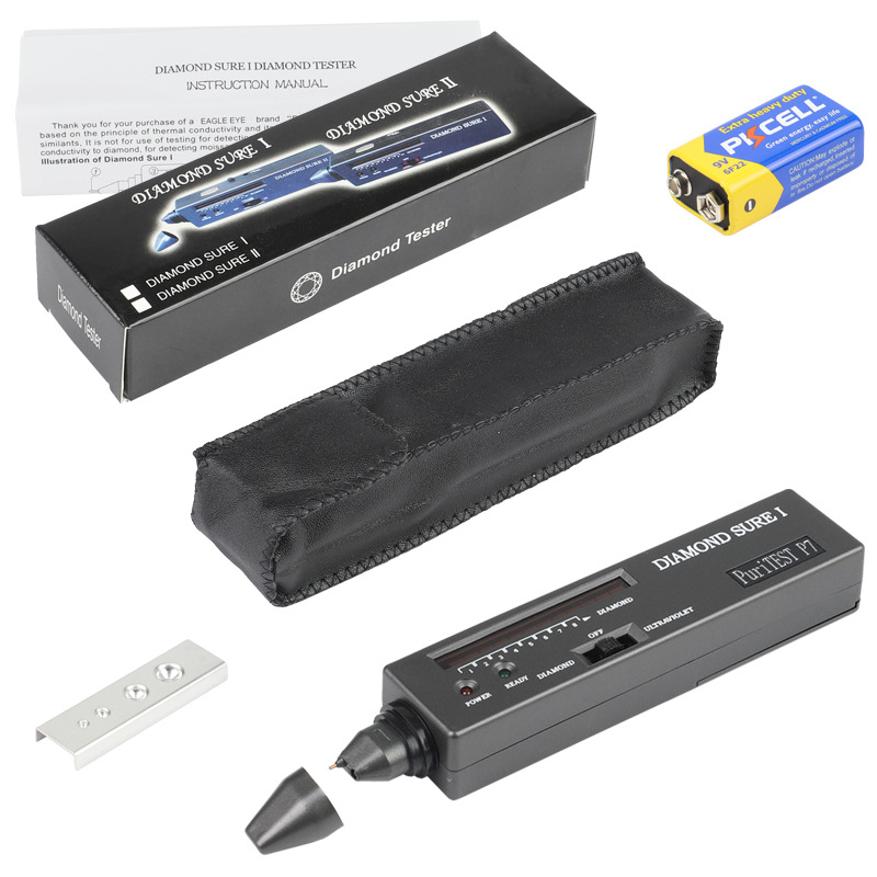 Набор для определения моиссанита, прибор для измерения теплопроводности, алмазная ручка, инструмент для идентификации драгоценных камней