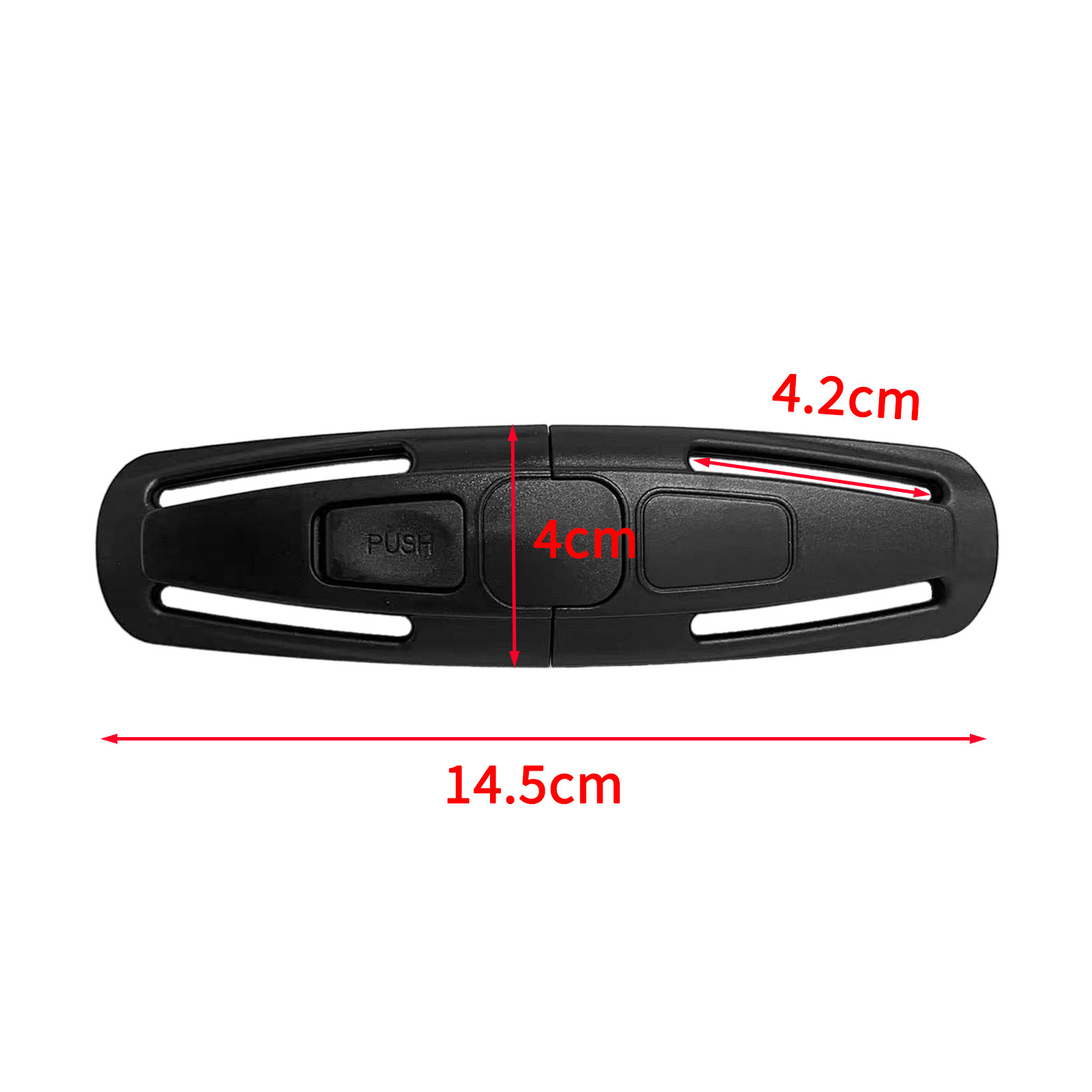 Universal Child Safety Seat Chest Strap Clip Baby Seat Seat Belt Clip Buckle Universal Replacement Adjustable Shield